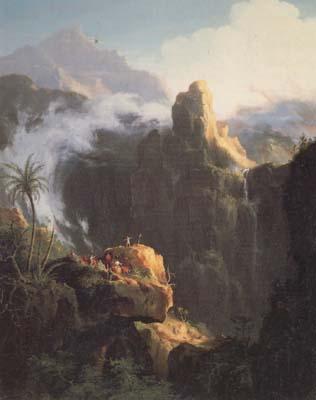 Thomas Cole Landscape Composition Saint John in the Wilderness (mk13) oil painting picture